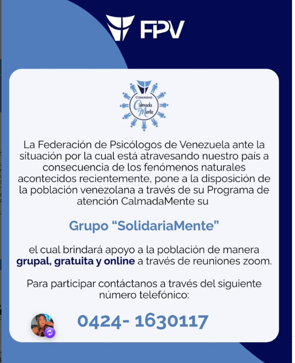 Federacion De Psicologos de Venezuela
